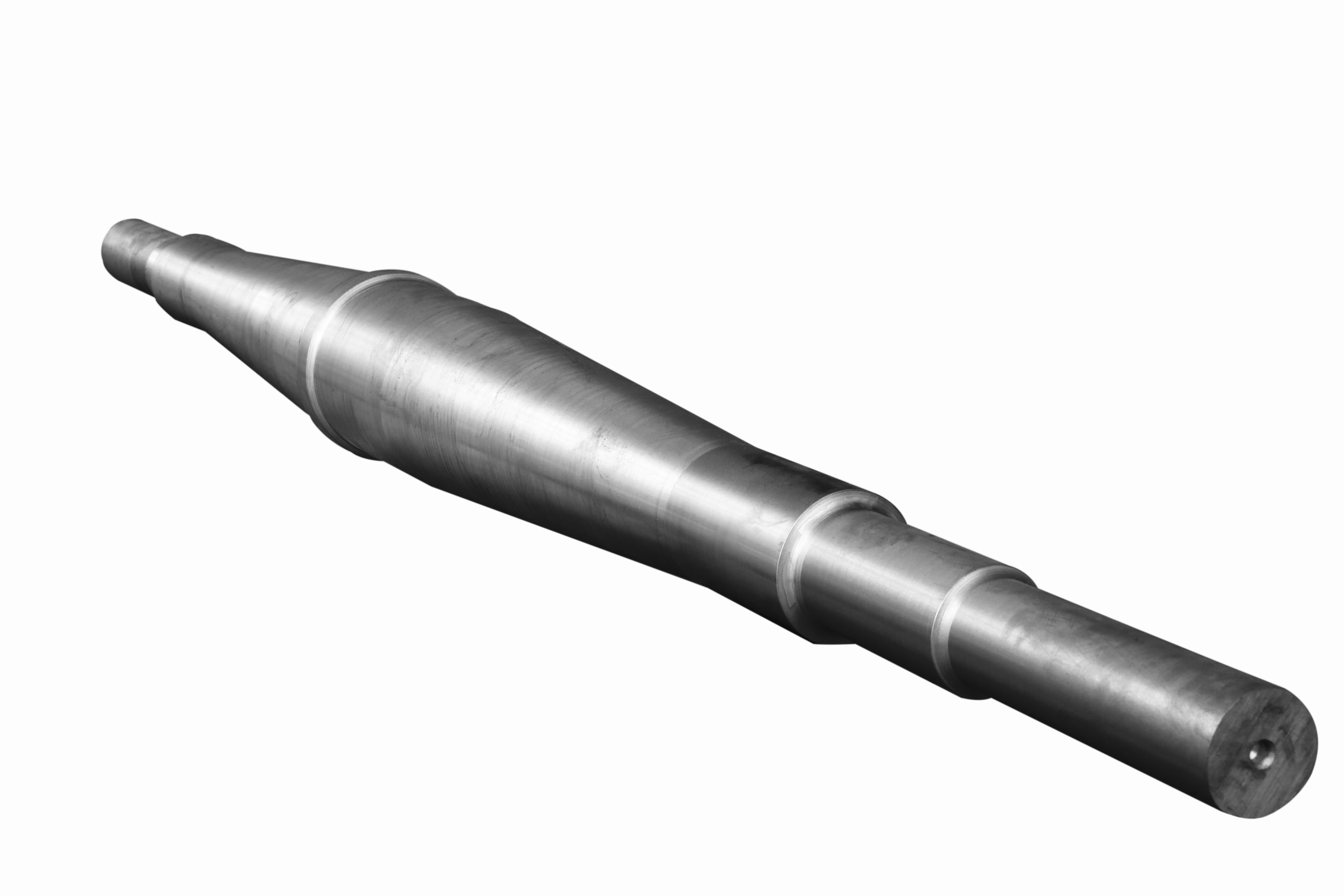 blower shaft Buy steel rotor shaft, rotating flange Product